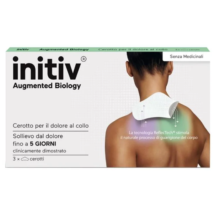 Initiv Cerotto Dolore Collo 3 pezzi
