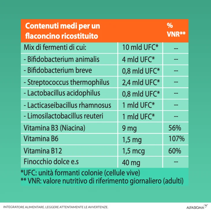 Yovis Bambini 10 Miliardi di Fermenti Lattici 10 Flaconcini Gusto Fragola