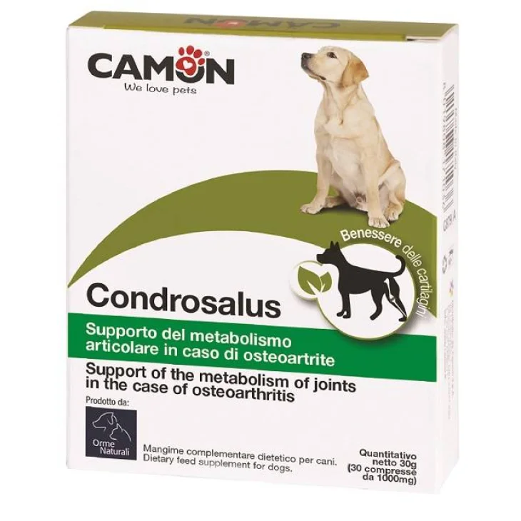Camon Condrosalus Mangime Complementare per Cani 60 Compresse