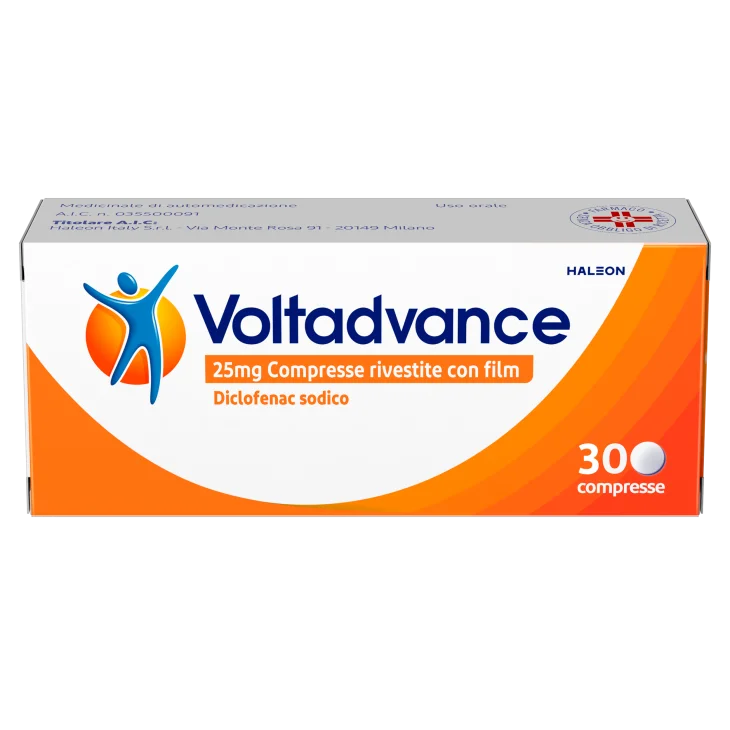 Voltadvance 25 mg Contro Dolore e Infiammazione 30 compresse