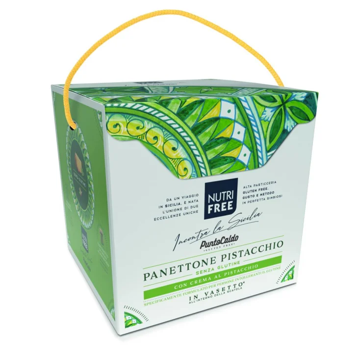 Nutri Free Panettone al Pistacchio Senza Glutine 540 grammi