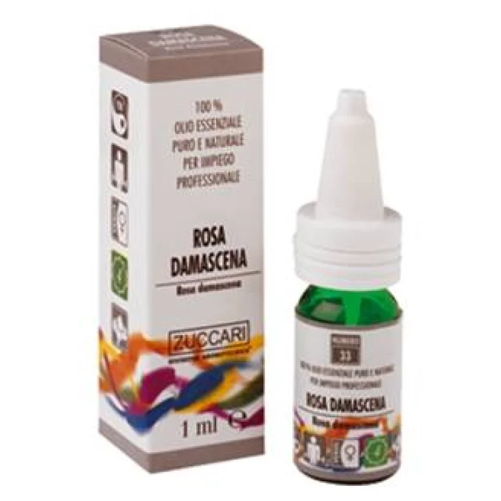 Zuccari Olio Essenziale Naturale Rosa Damascena 5 ml