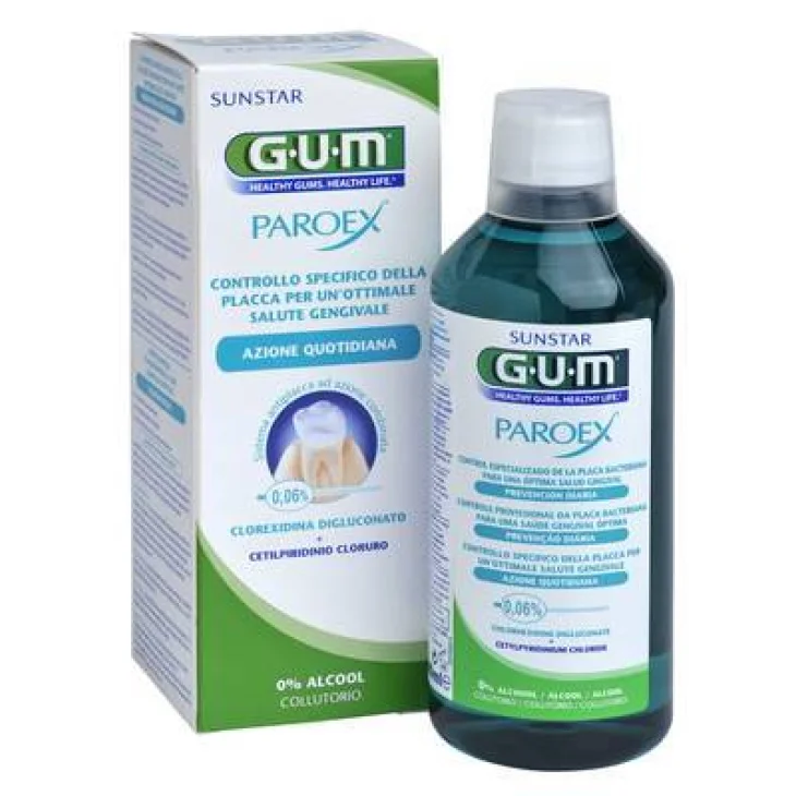 Sunstar Gum Paroex Collutorio 0.6 CHX 500 ml