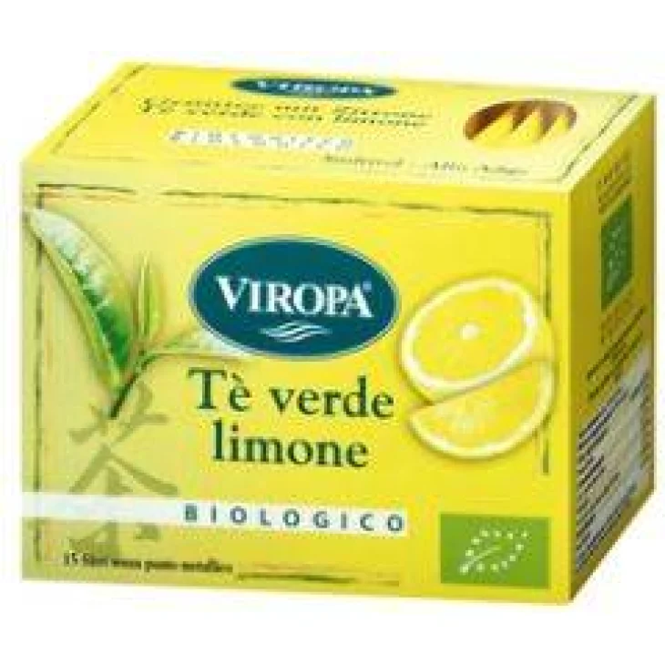 Viropa Tè Verde con Limone Bio 15 bustine