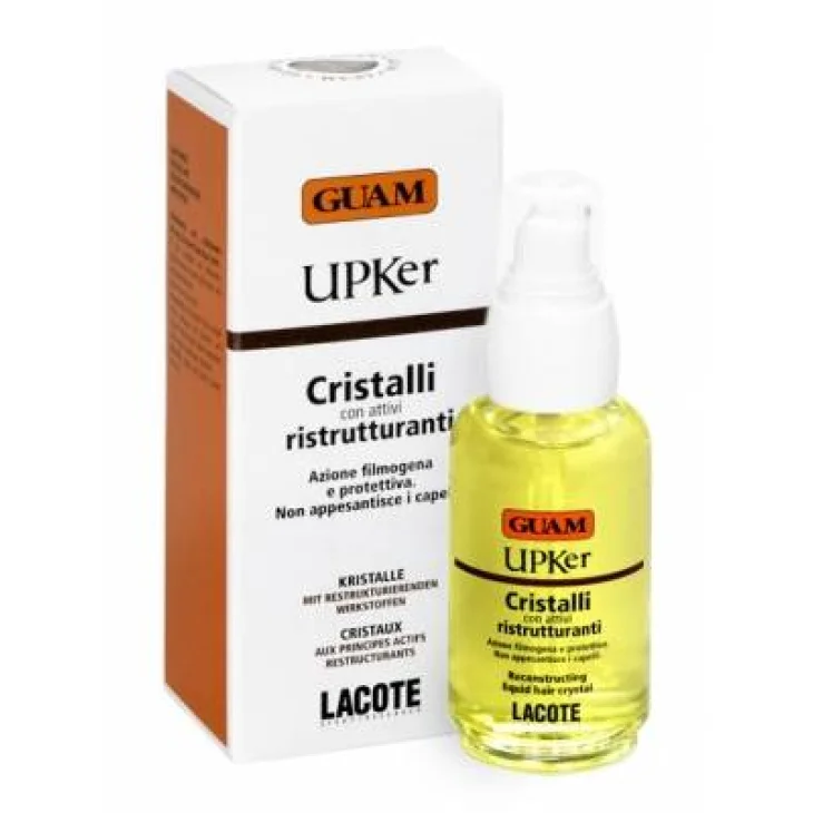 Guam Upker Cristalli con Attivi Ristrutturanti per Capelli 50 ml