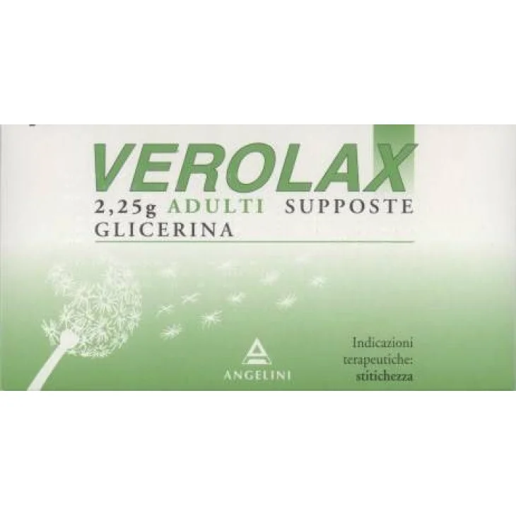 Verolax Adulti - 18 supposte da 2,25 g