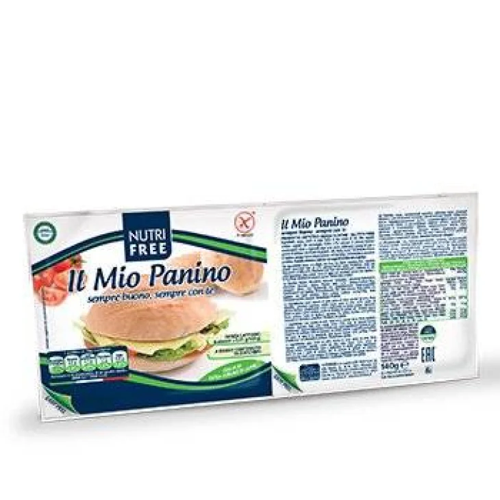 Nutri Free Il Mio Panino Pane senza glutine senza lattosio 120 g