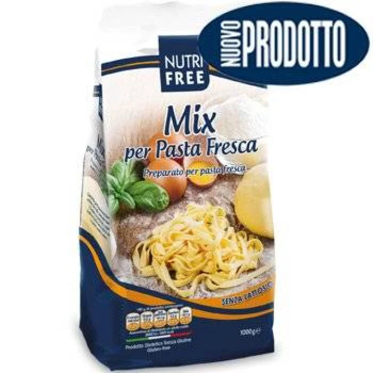 Nutri Free Mix per Pasta Fresca Farina senza glutine e lattosio 1 kg