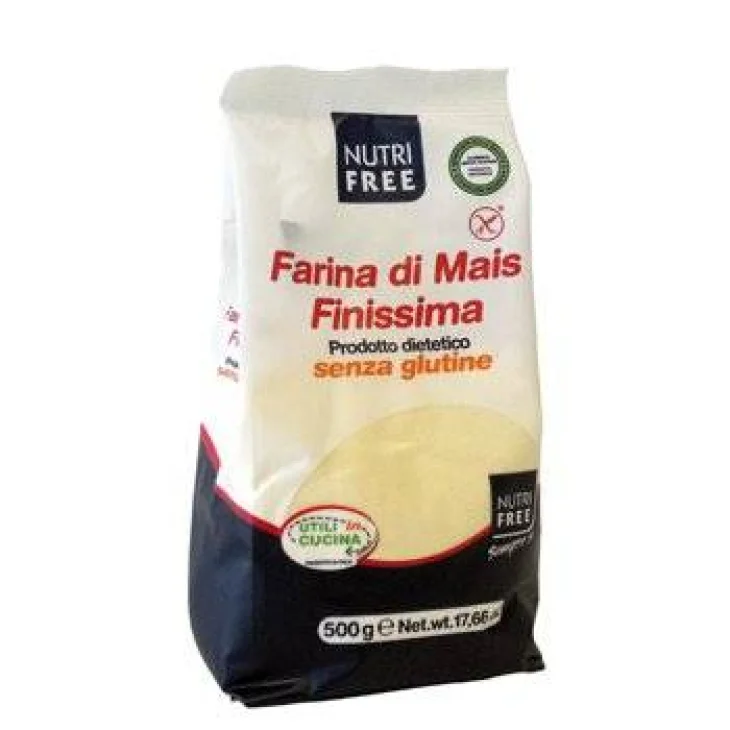 Nutri Free Farina di Mais Finissima senza glutine e senza lattosio 500 g