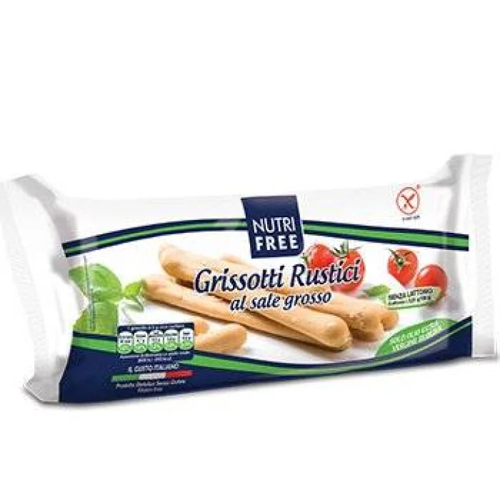 Nutri Free Grissotti Rustici al sale grosso senza glutine e lattosio 100 g