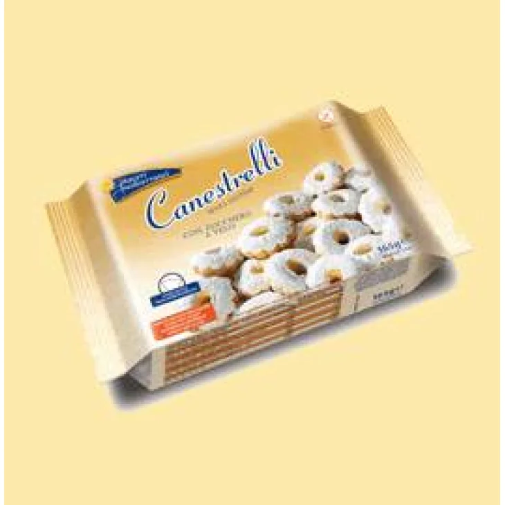 Piaceri Mediterranei Canestrelli Biscotti senza glutine e senza latte 165 g - Formato: 125 g