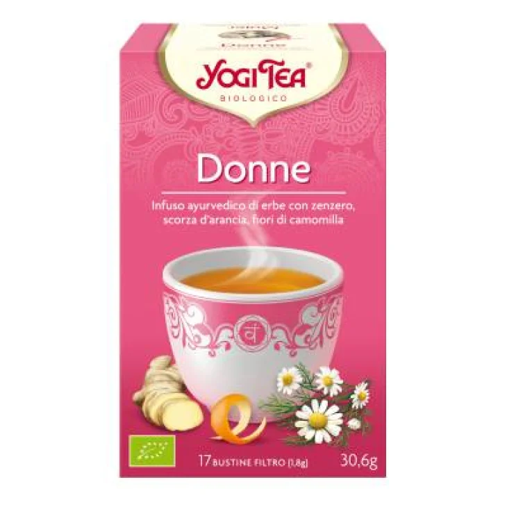 Yogi Tea Donne Infuso ayurvedico bio con Erbe e Zenzero 17 filtri