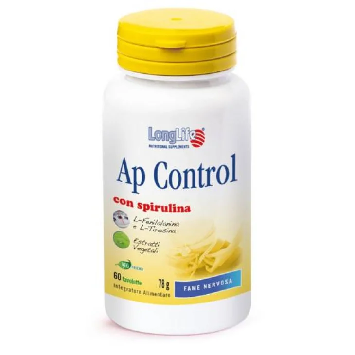 Longlife AP Control Integratore per la Riduzione del Peso Corporeo 60 Tavolette