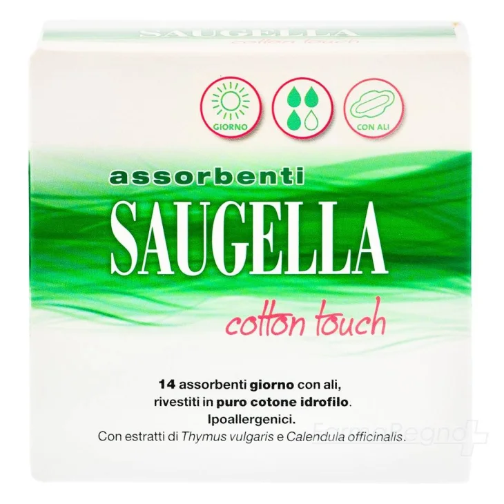 Saugella Cotton Touch Assorbenti Giorno 14 assorbenti