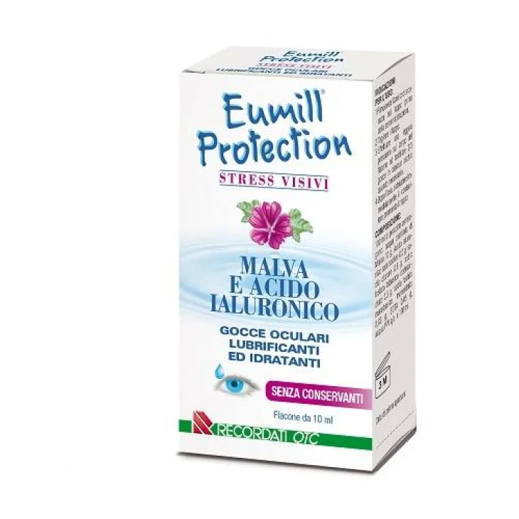 Eumill Protection Gocce Oculari Lubrificanti ed Idratanti Flaconcino