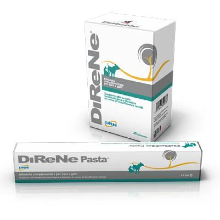 DRN Direne Compresse Integratore per problemi renali di cani e gatti 32 compresse