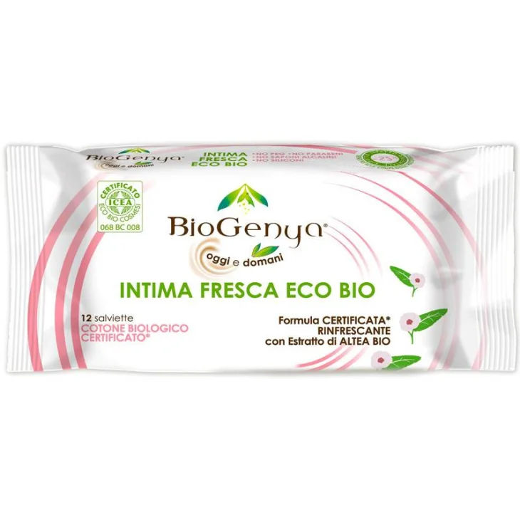 Biogenya Salviettine Intime Intima Fresca Eco Bio
