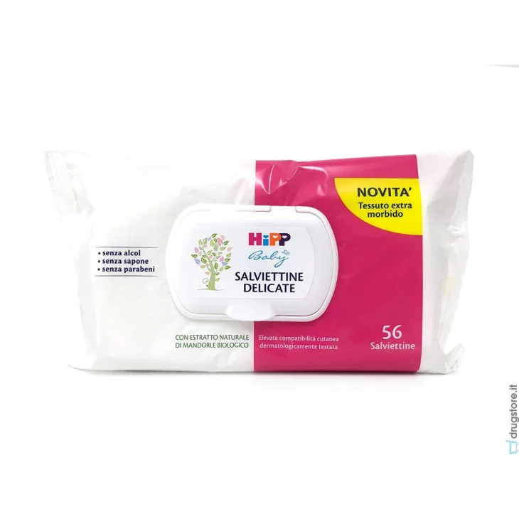 Hipp Baby Salviettine Delicate 56 pezzi