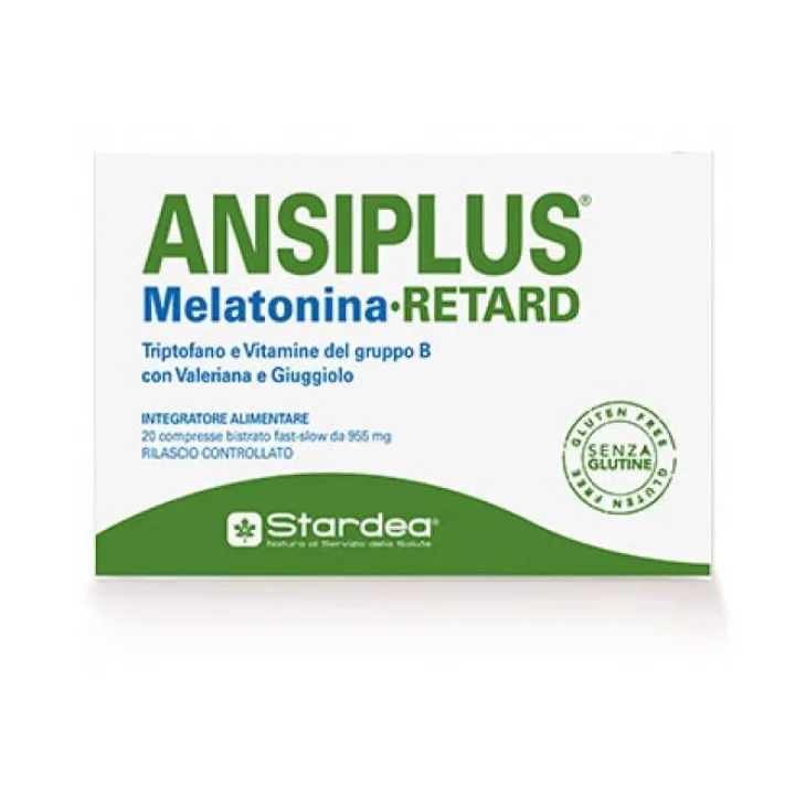 Stardea Ansiplus Melatonina Retard Integratore per Dormire Meglio
