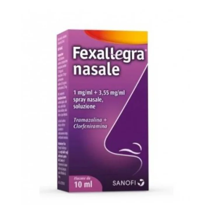 Fexallegra Spray Nasale 1 mg/ml + 3,55 mg/ml Spray Nasale -  10 ml