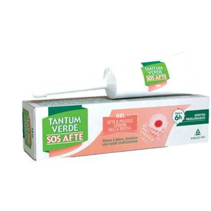 Tantum Verde SOS Afte Gel Afte e Lesioni della Bocca 8 ml