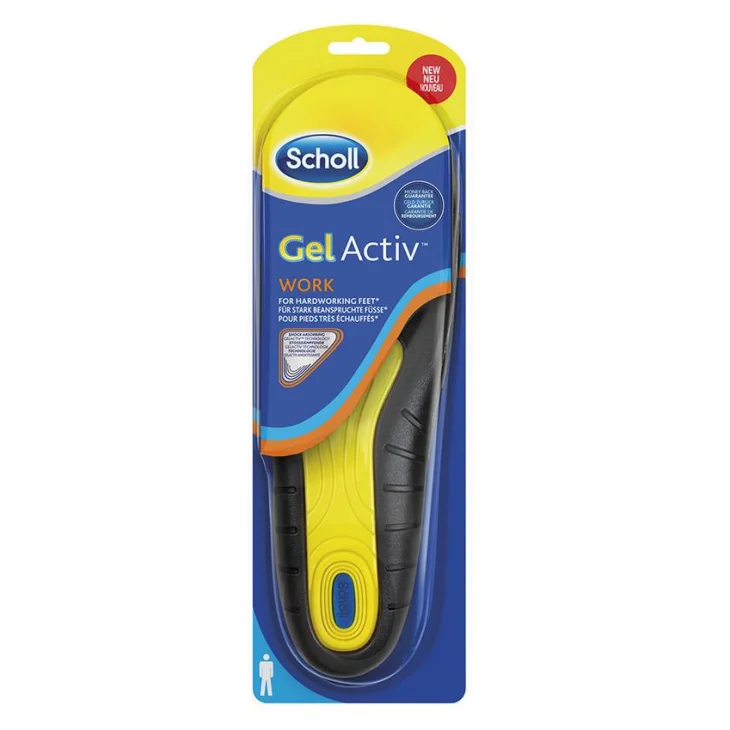 Scholl Solette Gel Activ Work Lavoro Uomo