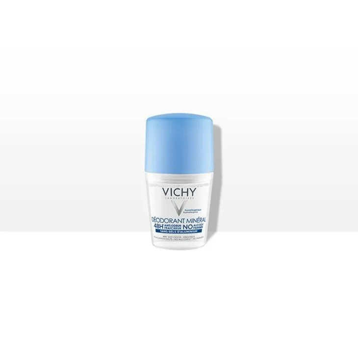Vichy Deodorante Roll-on Pelle Sensibile e Depilata 50 ml
