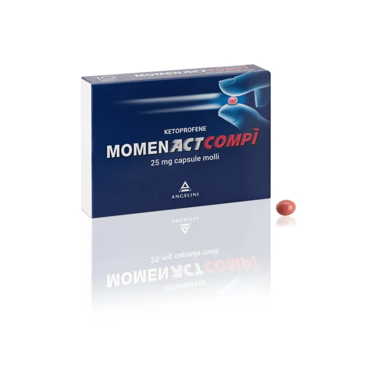 Momen Act Compì 25 MG Capsule Molli