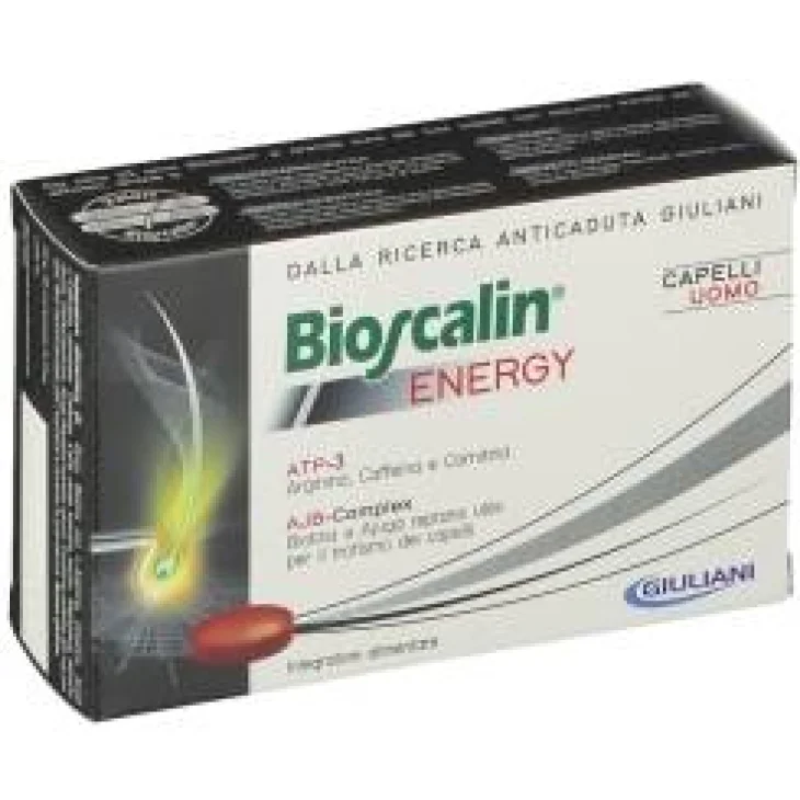Bioscalin Energy Uomo Integratore anticaduta dei capelli 30 compresse