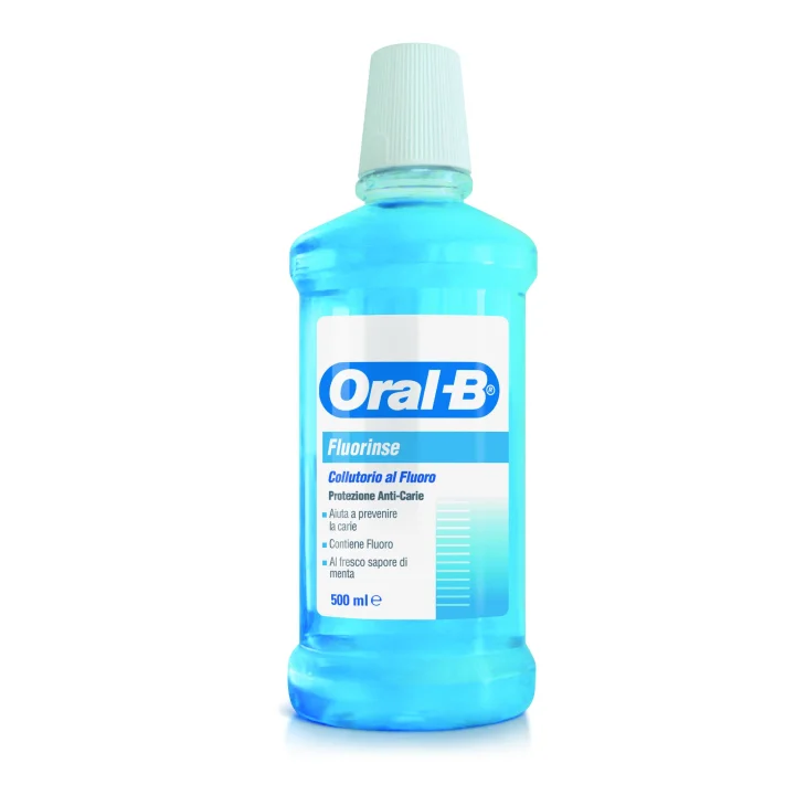 Oral B Fluorinse Collutorio per la protezione contro le carie 500 ml