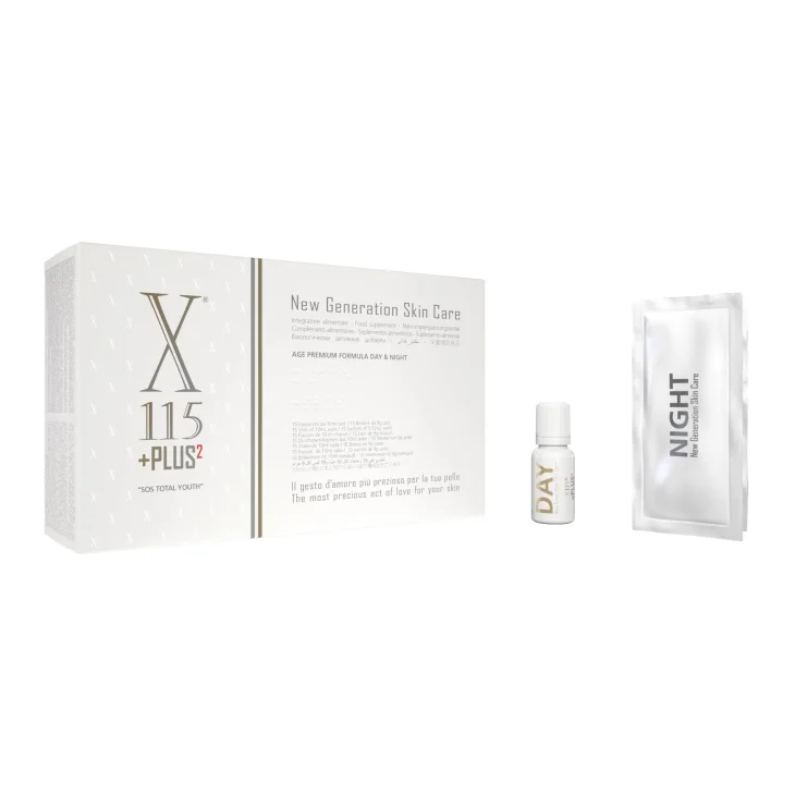 X115 +Plus2  Nutraceutical Revolution Age Premium Integratore per la Pelle