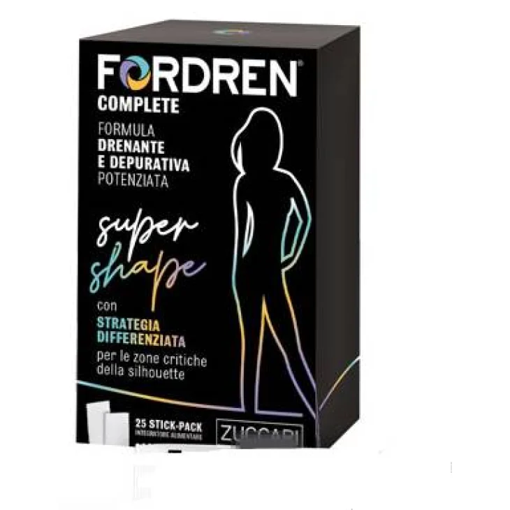 Zuccari Fordren Complete Super Shape Drenante 25 sticks pack