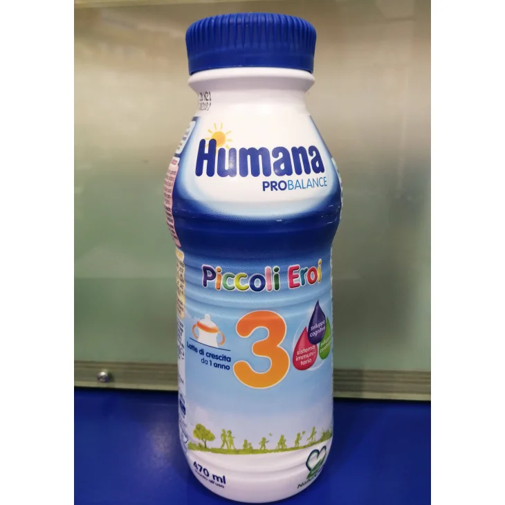 Humana 3 ProBalance Piccoli Eroi Latte di crescita liquido 470 ml