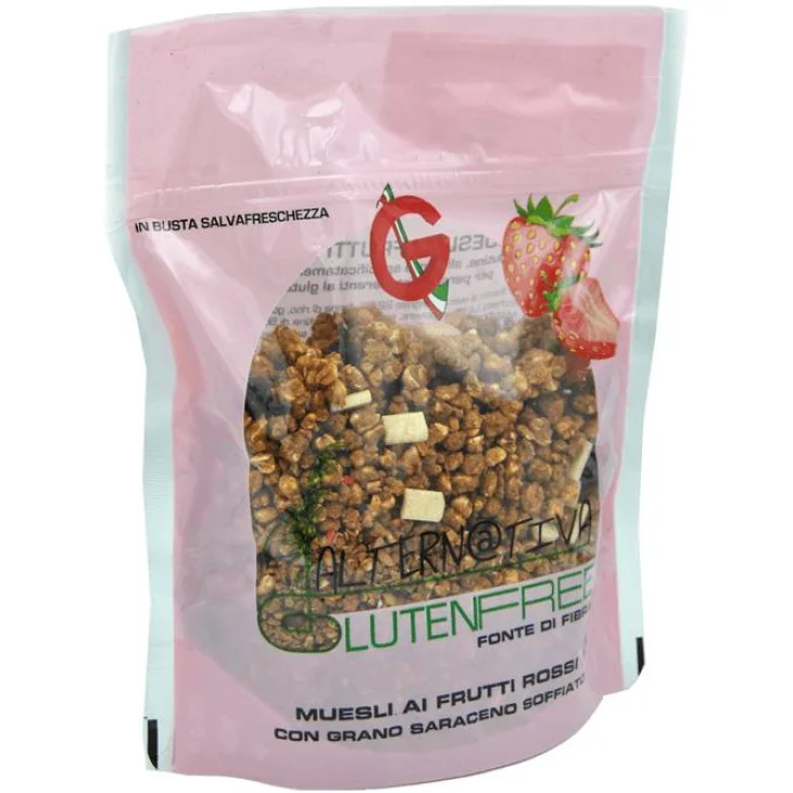 Laboratorio Graziosi Muesli Frutti Rossi Senza Glutine e Olio di Palma 250 gr