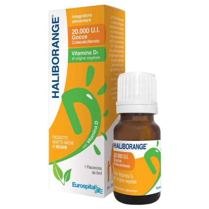 Haliborange Gocce Colecalciferolo Integratore Vitamina D3 8 ml