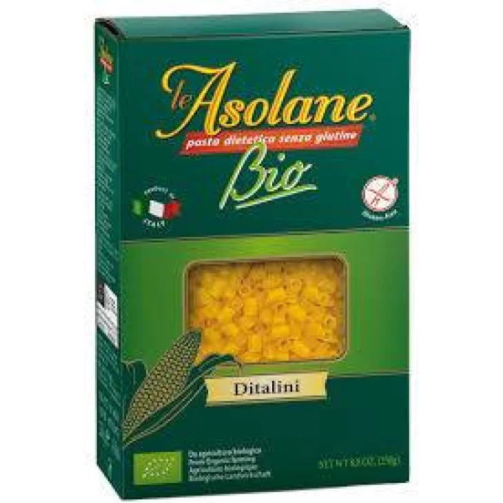 Le Asolane Ditalini Bio Pasta di mais senza glutine 250 g