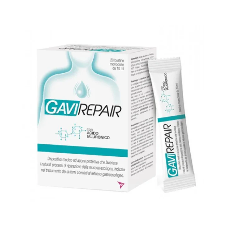 Gaviscon Gavi Repair Acidità e Reflusso contro l'acidità di stomaco 20 bustine