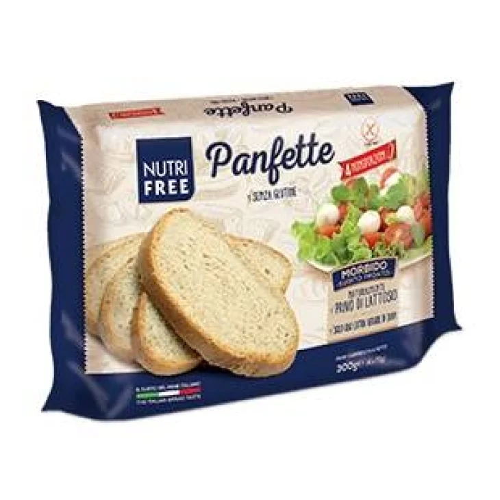 Nutri Free Panfette Morbido Pane senza glutine e lattosio 300 g