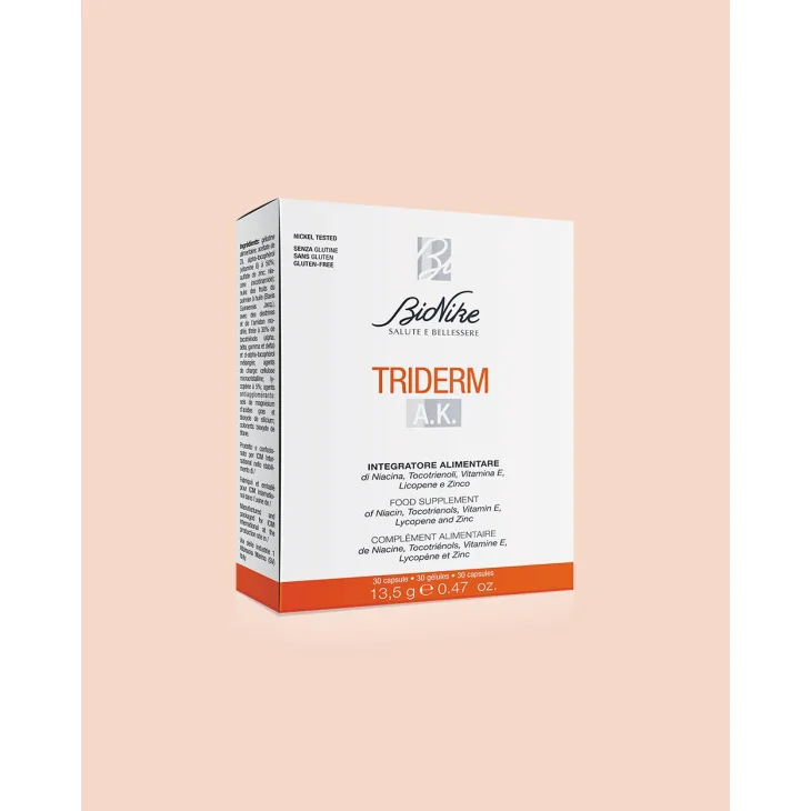 BioNike Triderm A.K. Integratore per la pelle 30 compresse