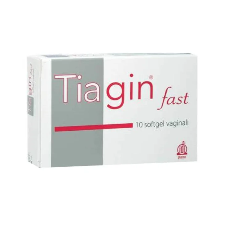 Tiagin Fast Trattamento delle infezioni vaginali 10 Softgel