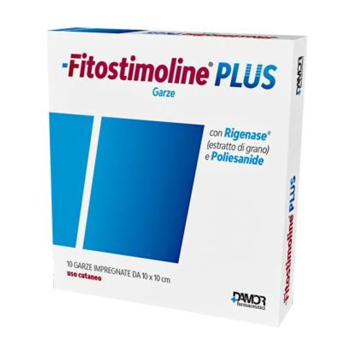 Fitostimoline Plus Garza 10 X 10 cm