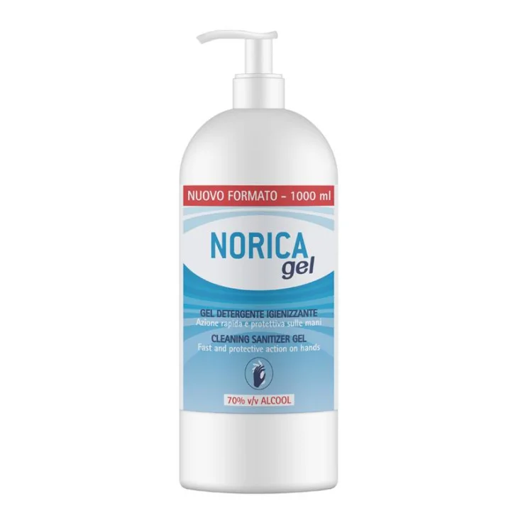 Norica Gel Detergente Igienizzante 70% Alcool 1000 ml