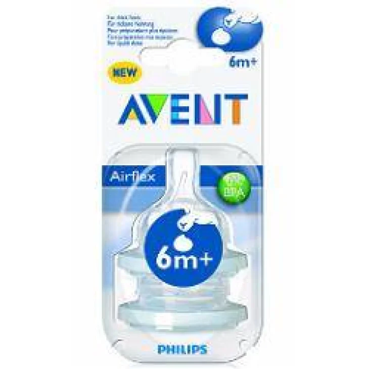 Philips Avent Tettarella Fessura a Y per Liquidi Densi 2 Pezzi