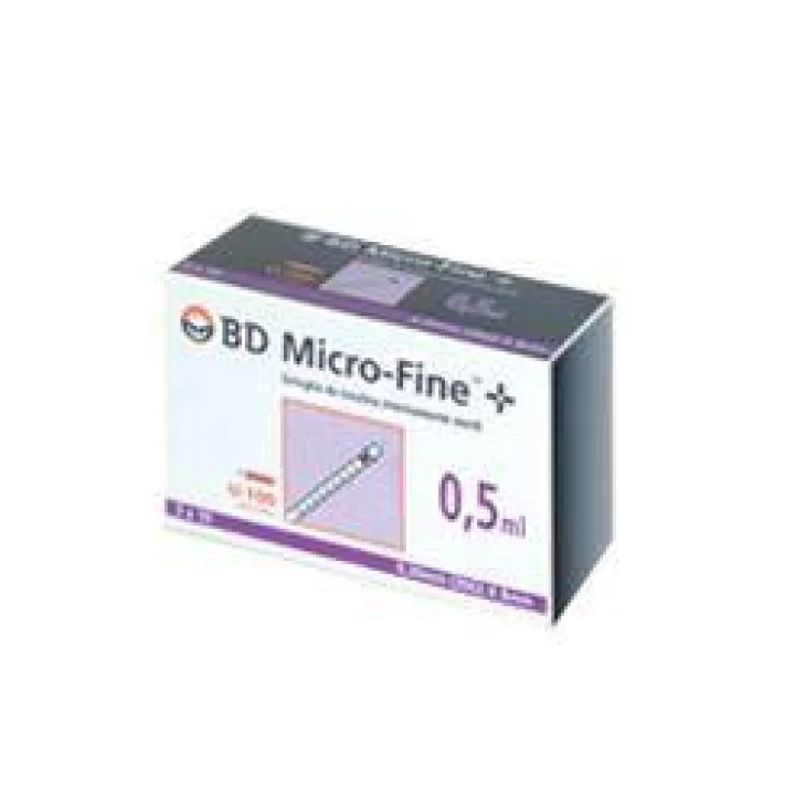 Corman Siringa da insulina 0,5 ML 100 UI Ago Gauge 30 pezzi
