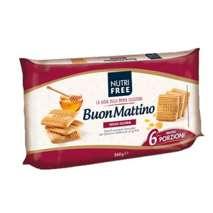 Nutri Free Buon Mattino Biscotti senza Glutine 260 g