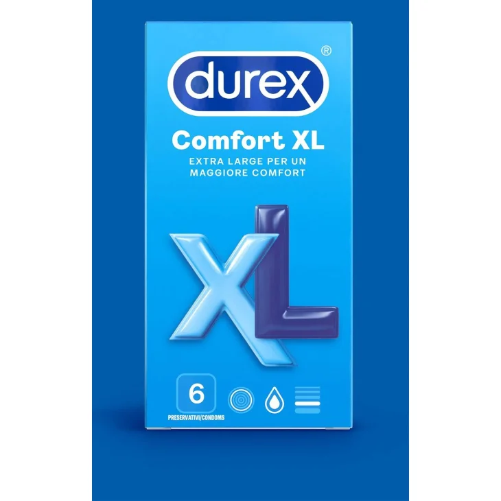 Durex Preservativi Comfort XL 6 pezzi