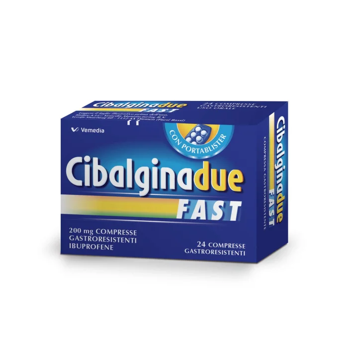 Cibalgina Due Fast 200 mg - 24 compresse gastroresistenti