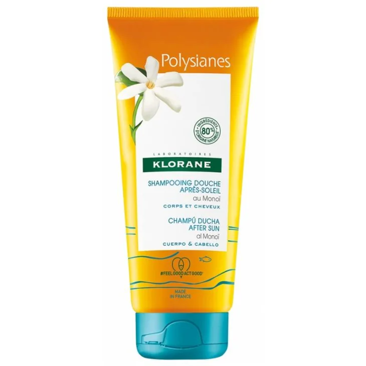 Klorane Shampoo Doccia Doposole al Monoï 200 ml