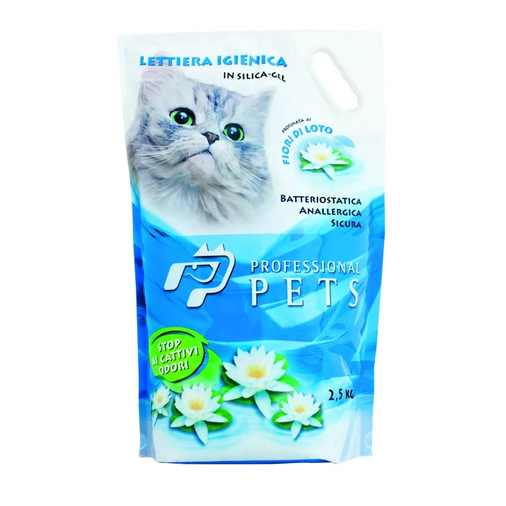 Professional Pets Lettiera in Silice ai Fiori di Loto 2,5 kg