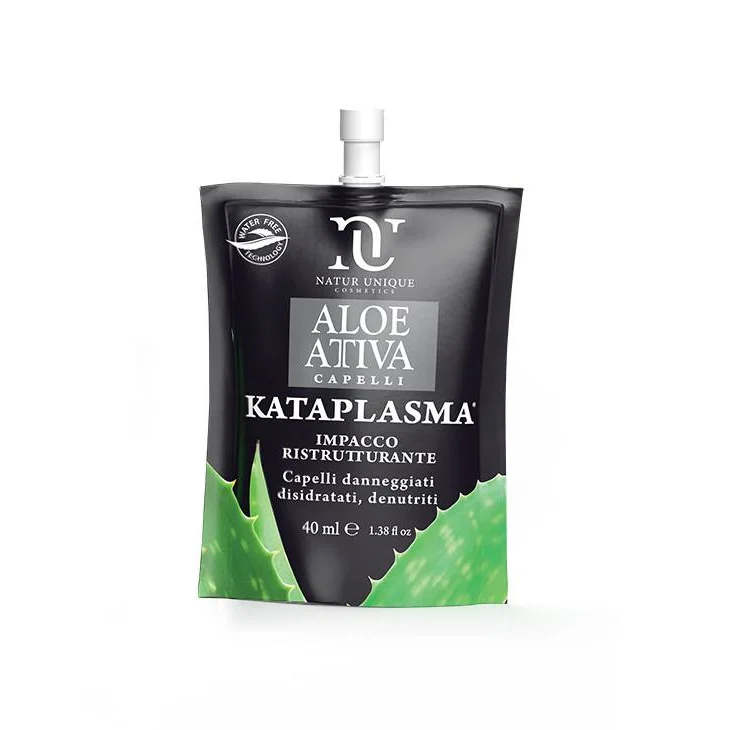 Natur Unique Aloe Attiva Kataplasma Impacco SOS Capelli 40 ml